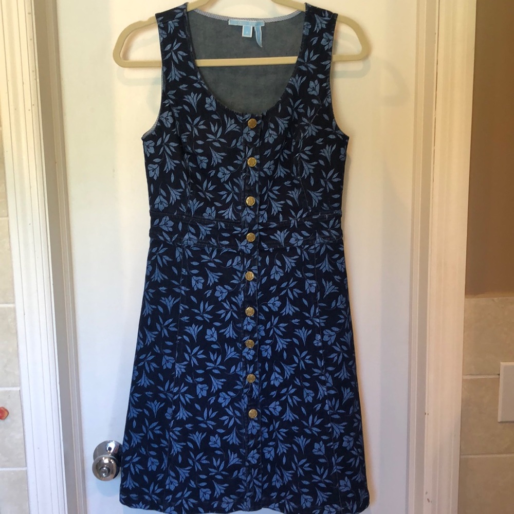 Draper James denim printed dress